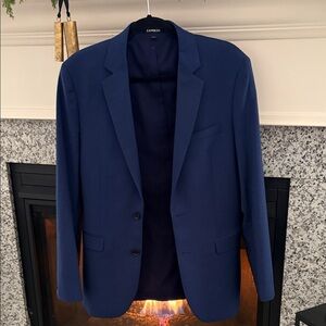 Express Men's Navy Sport Coat